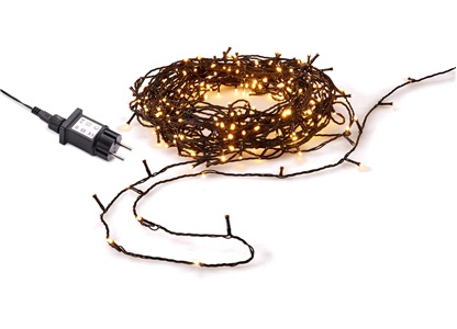 Lyslenke 50 LED varmhvit 4,9+5 m