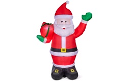 Julenisse oppblåsbar 2,4m