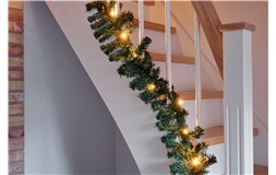 Grangirlander 40 LED varmhvit 5 m
