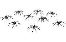 Halloween Edderkopper 20 stk