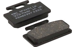 Bremseklosser foran EBC, SYM DD