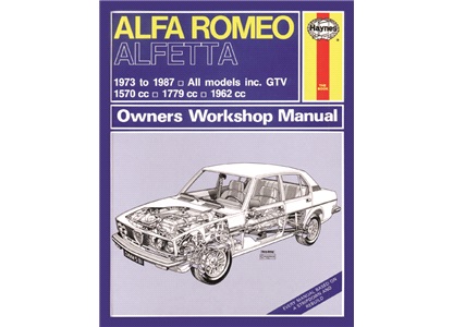 Rep. handbok Alfa Romeo Alfetta 73-87