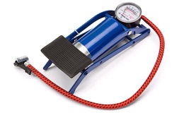Fodpumpe med manometer