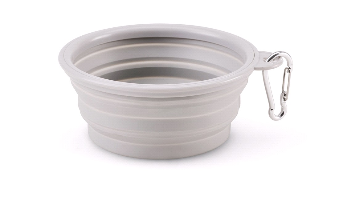  Hundeskål foldbar rejseskål 350 ml