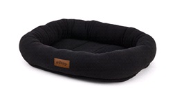 Hundemadras oval mørkegrå, Medium