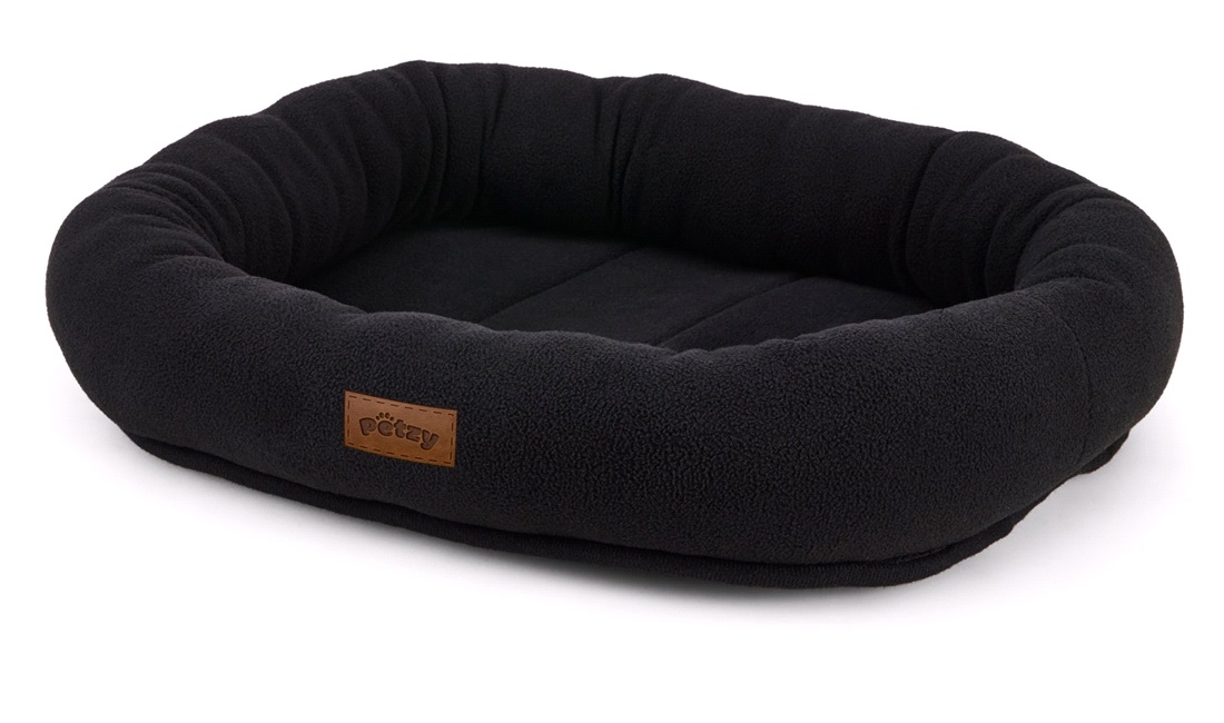  Hundsäng oval mörkgrå Large