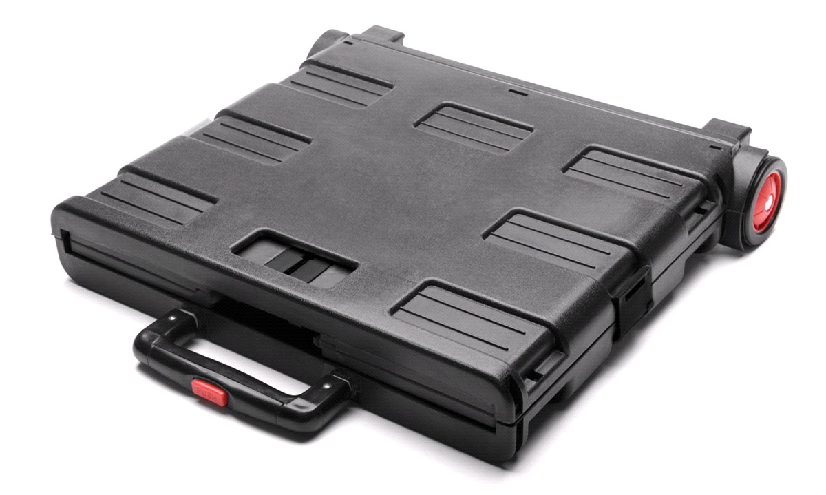 Boks Trolley med foldekasse 35 kg. Udstyr til bagagerummet thansen.dk