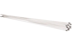 Kabelstrips stål 4,7x400 mm - 10 stk.
