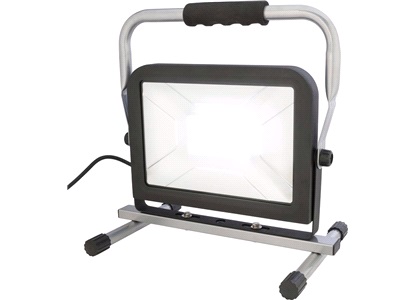 Arbejdslampe LED 50 W 230 V med fod