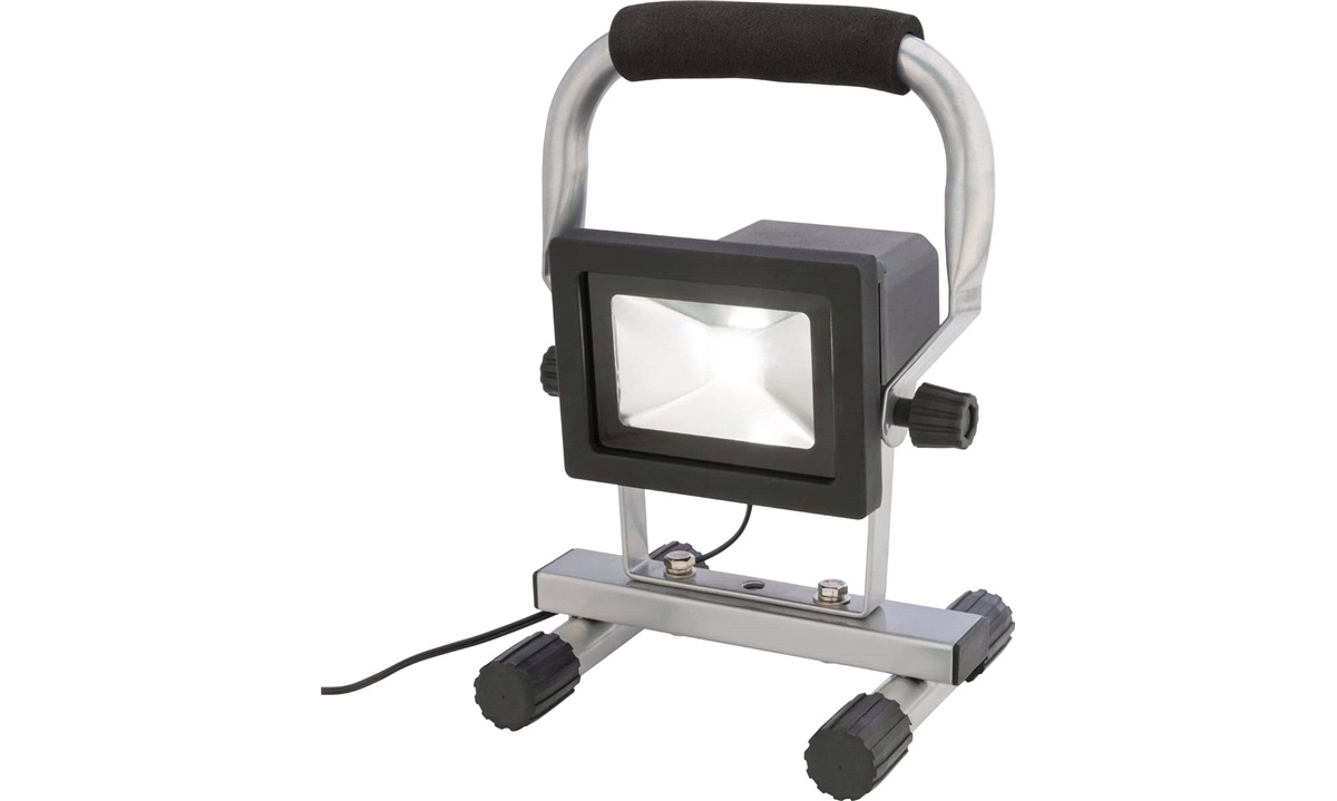  LED Arbeidslampe med fot oppladbar