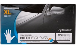 Nitrilhandsker pudderfri str. XL 100 stk