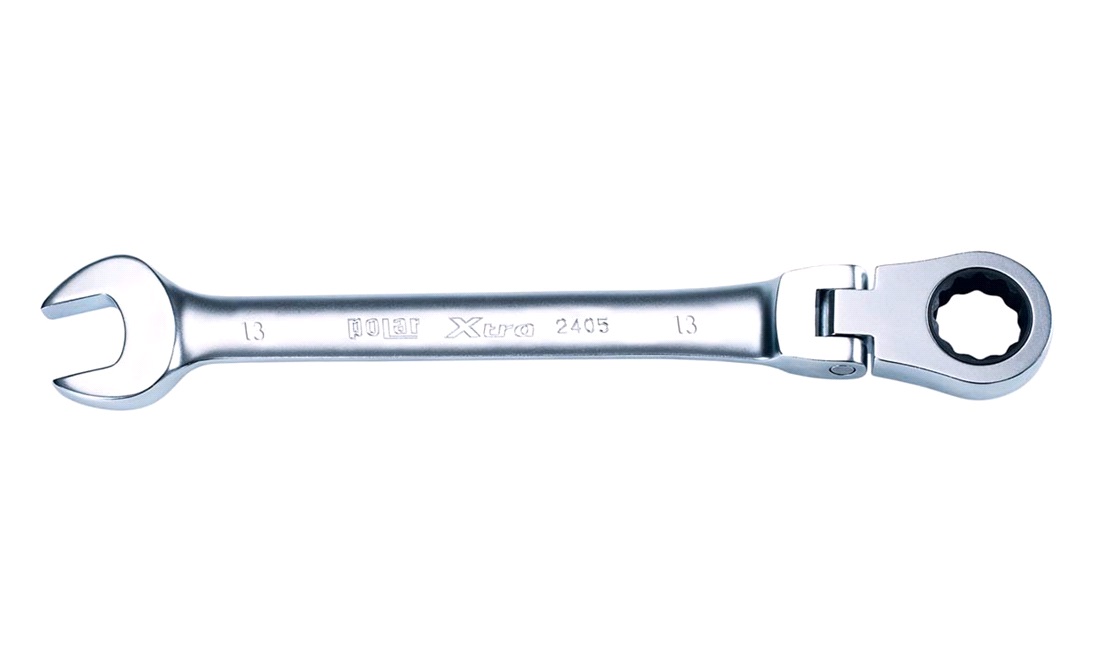  Blocknyckel m/flexibel spärrfunk. 13mm. Polar Tools 