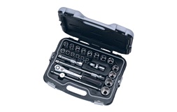 Topnøglesæt 1/2" 23 dele Polar Tools