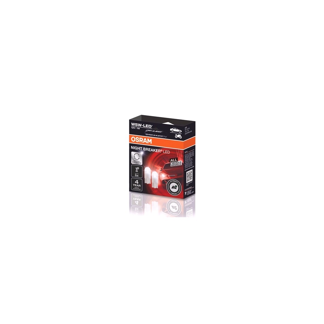 Osram Glödlampor W5W LED Night Breaker (Osram)