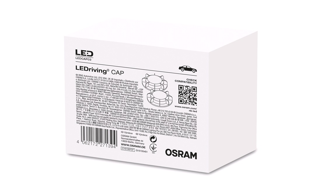  Dæksel LED NB - LEDCAP03 - (Osram)