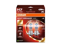  Pæresæt H7 Night Breaker Laser +220 - Osram