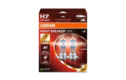 Pæresæt H7 Night Breaker Laser +220