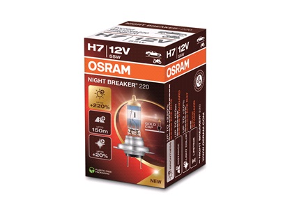 Pære H7 Night Breaker Laser +220 - Osram