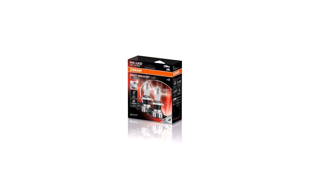  Ljussats H4 LED Night Breaker Smart (Osram)