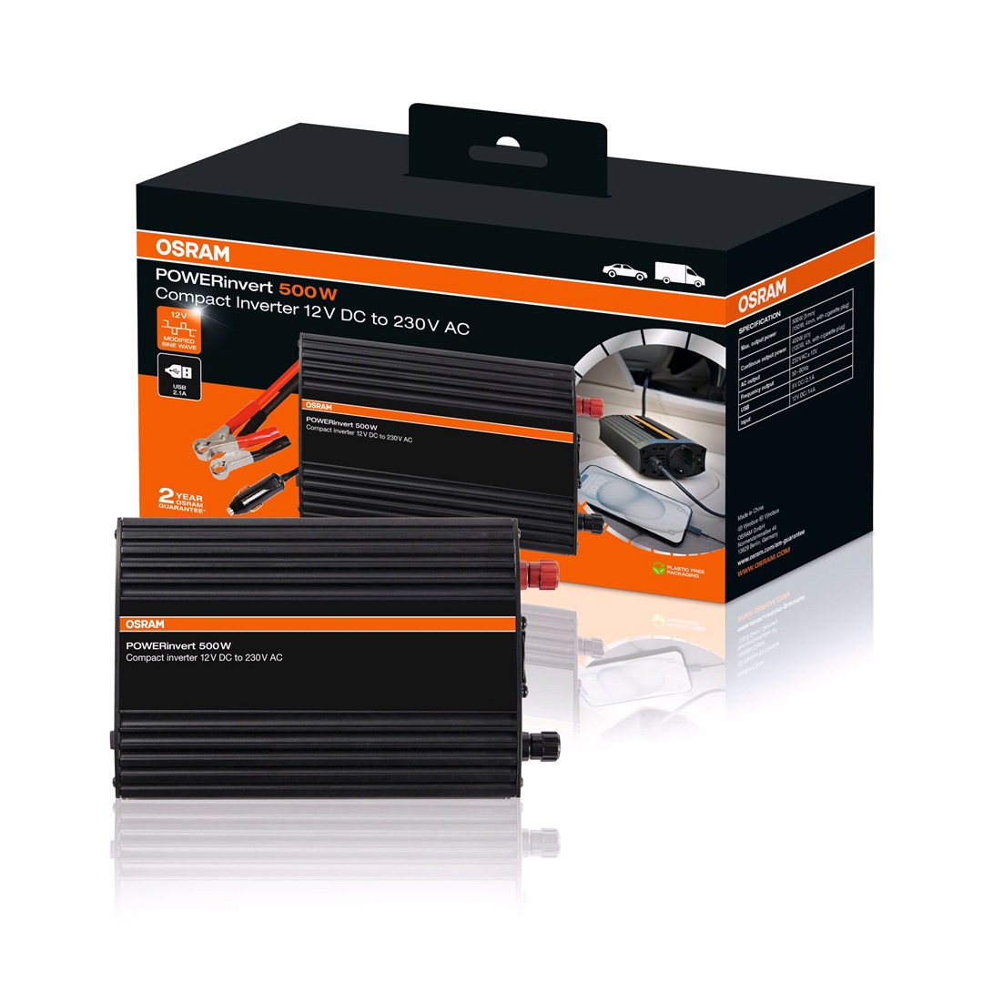 Osram Inverter 12V DC 500W - Osram