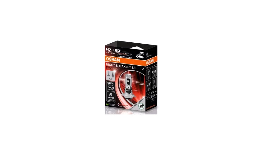  Pære H7 Night Breaker LED Speed - Osram