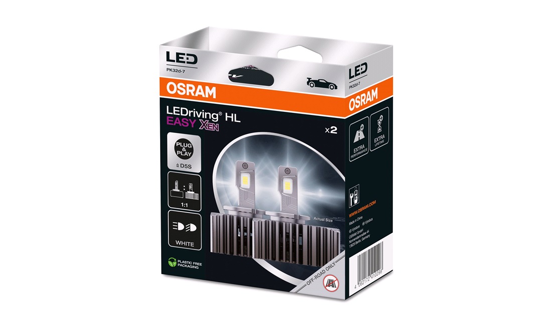  Glödlampeset D5S LEDriving HL Easy XEN - Osram