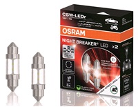  Pinolpæresæt C5W 36mm Night Breaker LED Smart - Osram