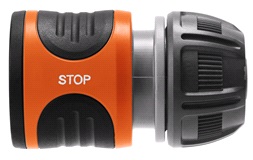 Gardena Slangekobling m. vandstop 13mm