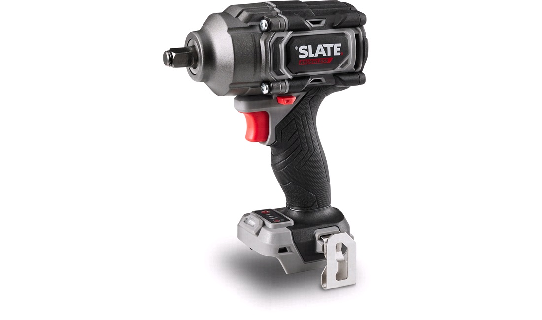  SLATE Slagnøgle 20V 1/2" 600Nm u/batteri & lader