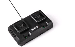 SLATE Snabbladdare Dubbel 20V 4,5A 