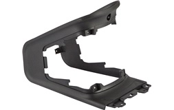 Panel under sete bakerst, sort, GEV1000