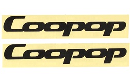 Stafferingssæt for stel, sort, Coopop