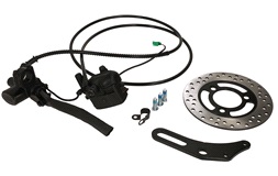 Bremsesystem komplet bag, EV1000