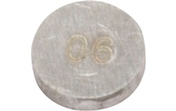 Shims för ventiljustering 1.75-1.79 4T