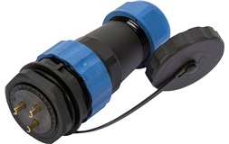 Ladestik comp. rund IP66 UGBEST-type