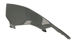 Sidosköld under säte h.s. dark grey, VGA