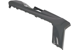 Sidopanel under fotsteg v.s. dark grey, 