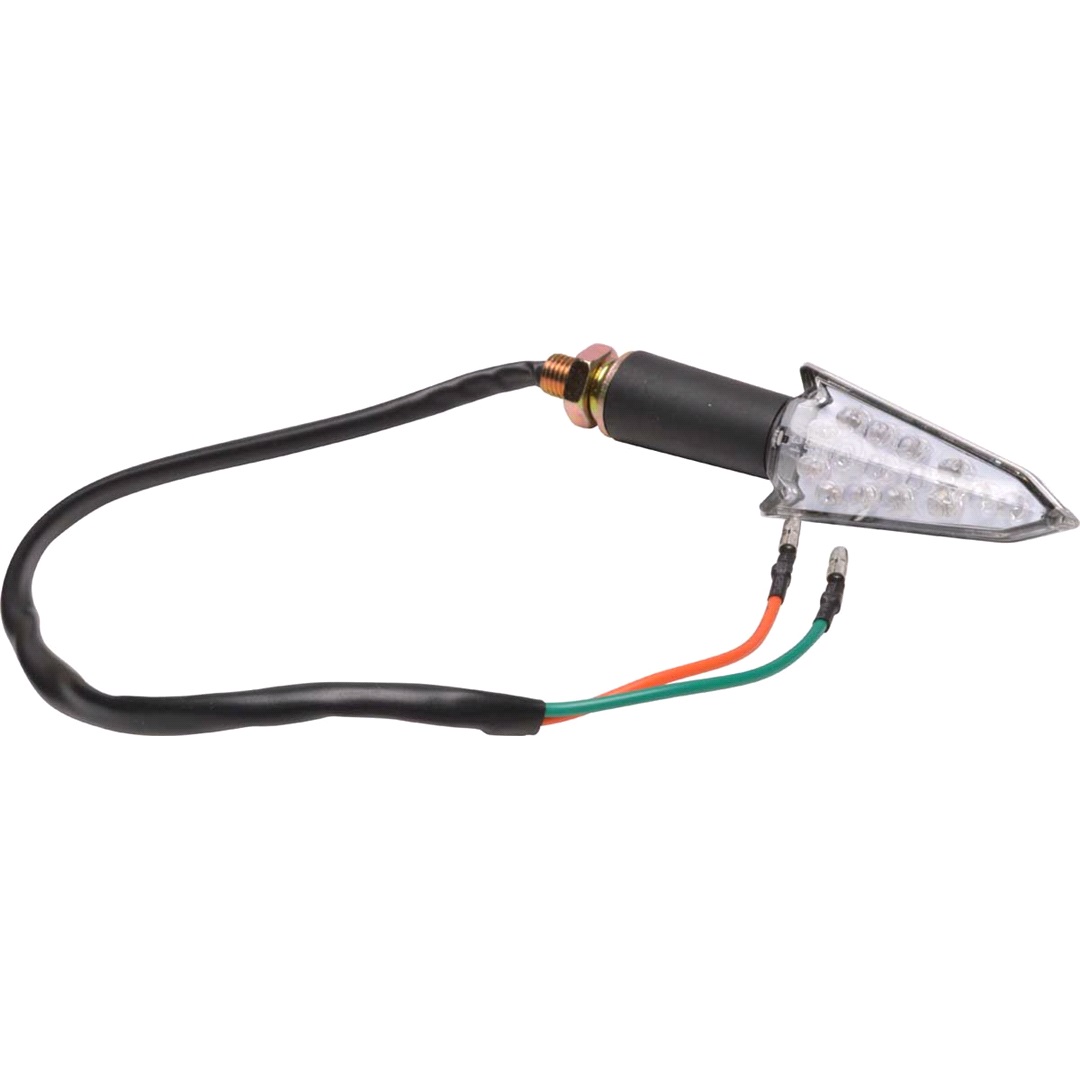 VGA Blinkers ljus vit LED Racing typ v.s