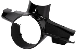 Styrfront fram svart Tres