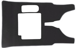 Grå golvmatta, CabEasy