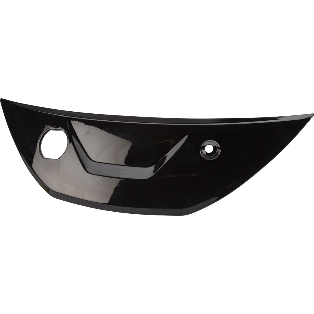 VGA Frontpanel sort ved Framruta, CabEasy