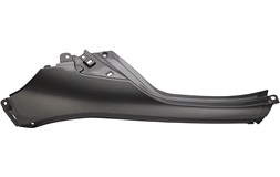 Panel grå för A stolpe h.s. CabEasy