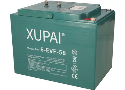 Batteri 12V-58Ah 6-EVF-58