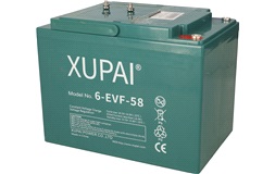 Batteri 12V-58Ah 6-EVF-58