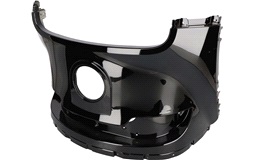 Bakpanel svart nere vid lamporna CabEasy