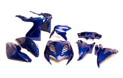 Skjoldsæt i blå til Yamaha Aerox