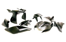 Skjoldsæt i matsort til Yamaha Aerox