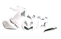 Skjoldsæt i perlehvid til Yamaha Aerox