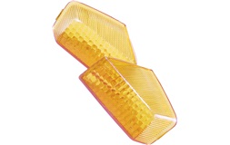 Blinklysglas, bag, venstre side