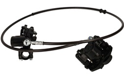 Bremsesystem komplet bag, Commander 70